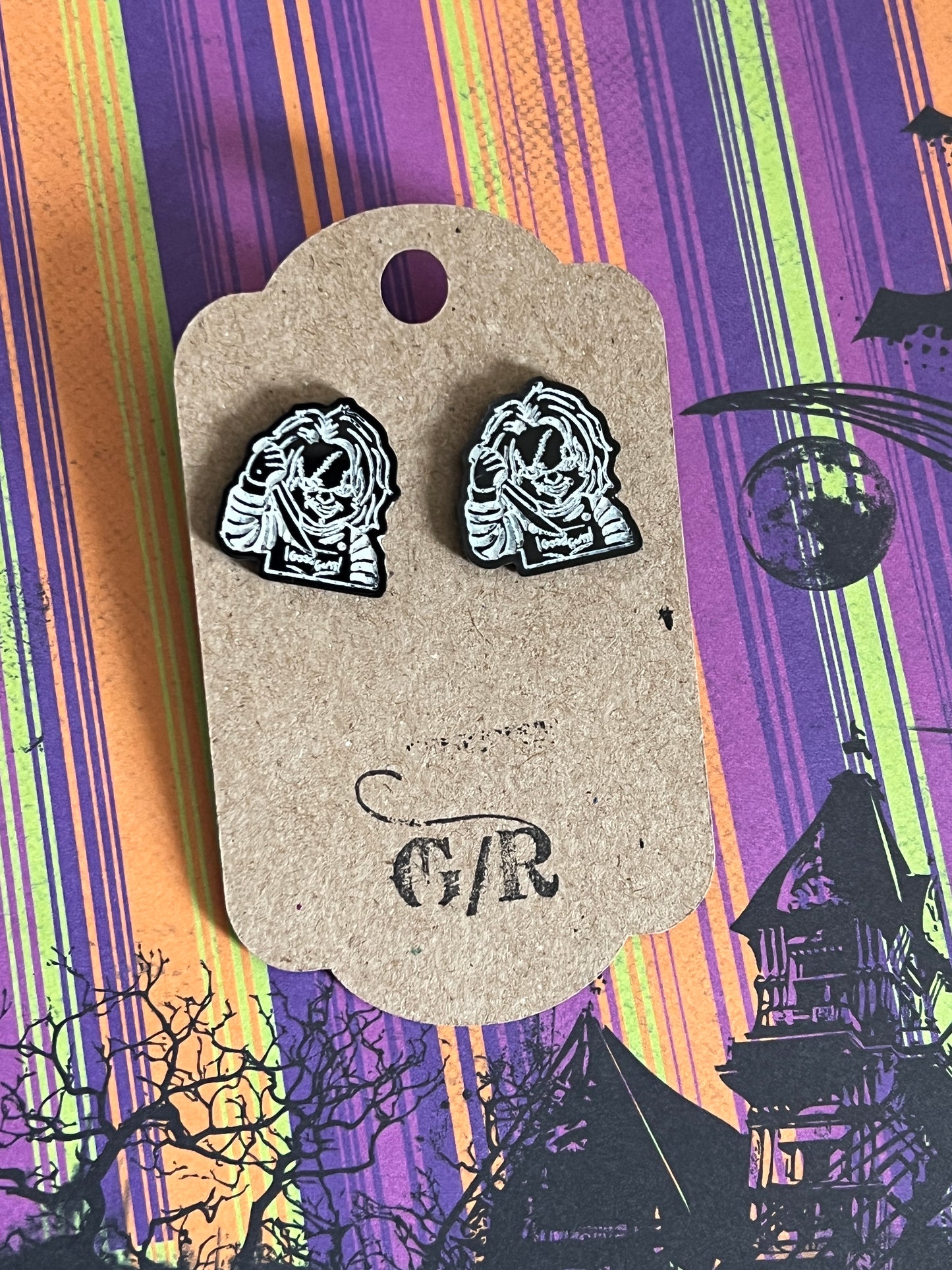 Halloween earrings stud 3