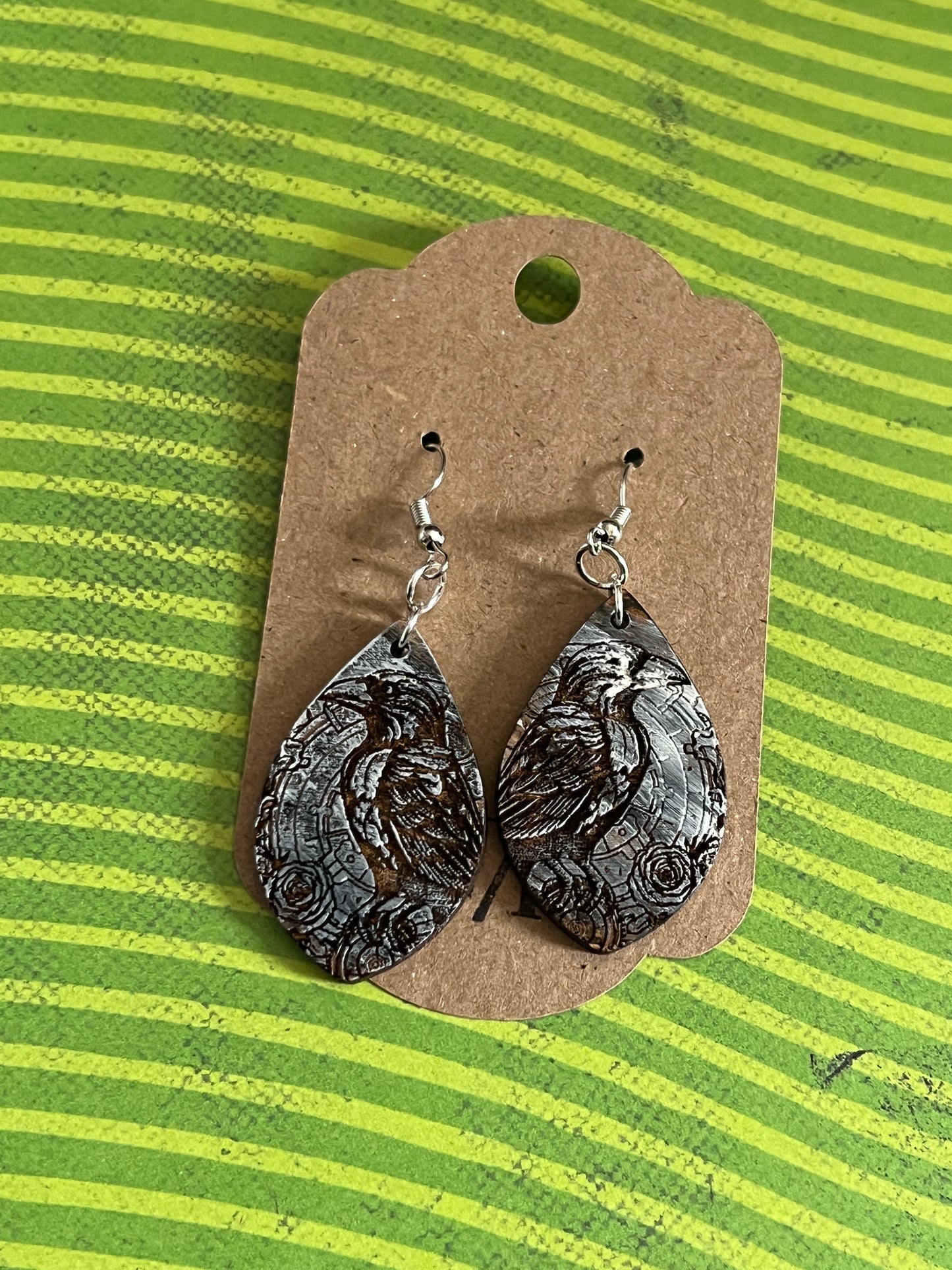 Raven Earrings