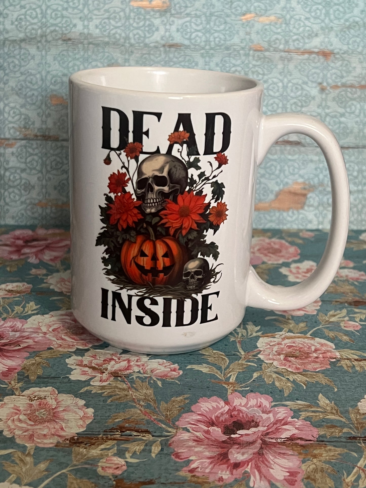 Dead inside mug