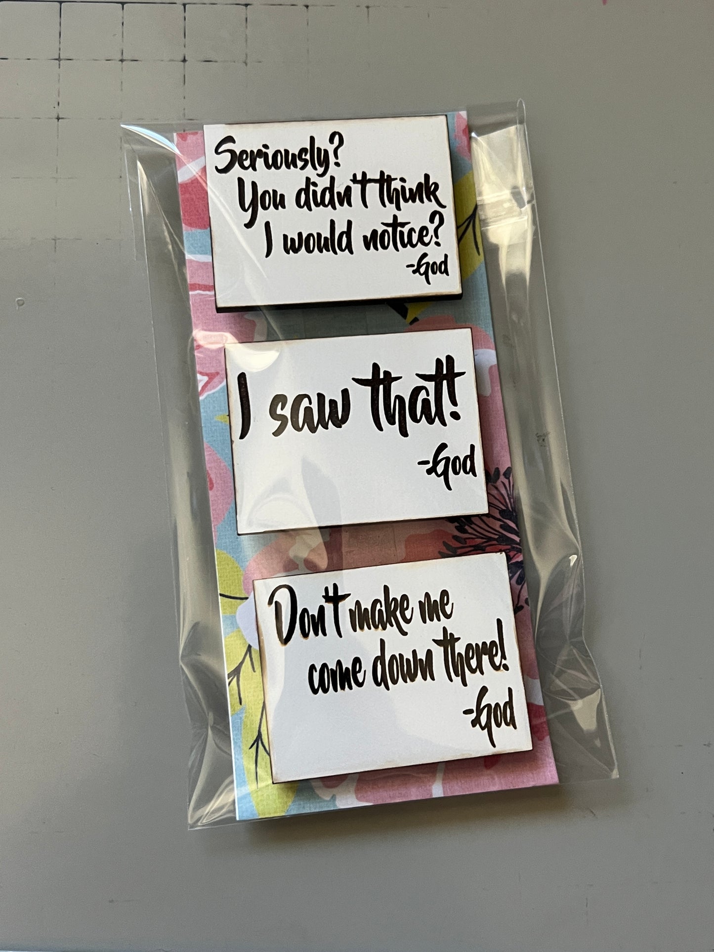 God quote magnets