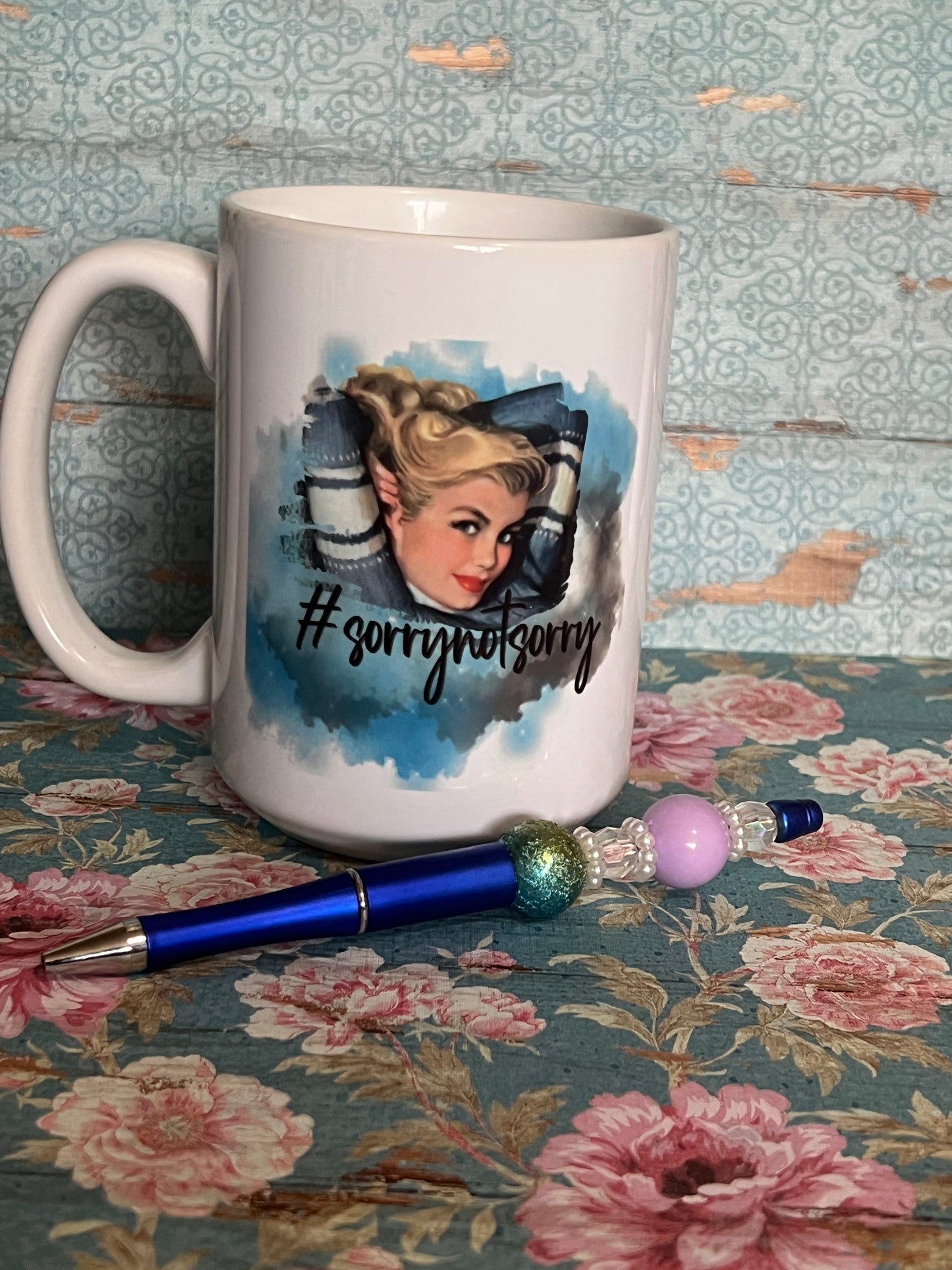Sorry not sorry mug