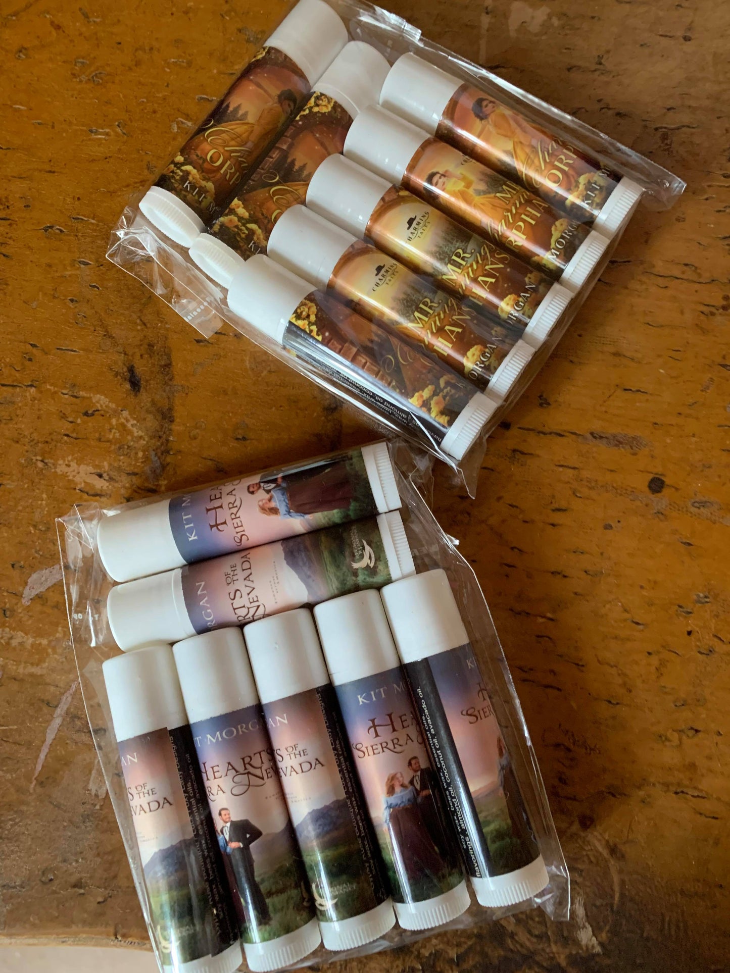 custom lip balms, natural lip balms, with your custom label