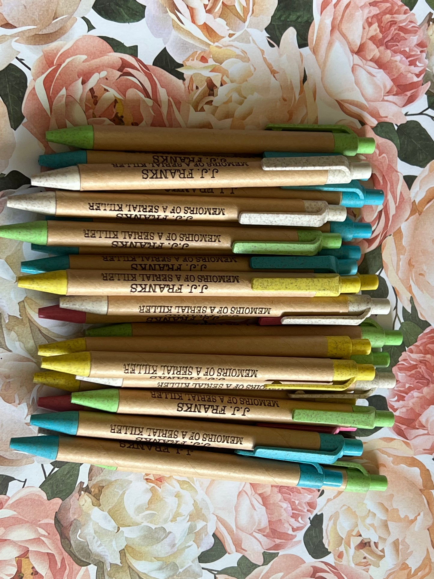 recycled pens engraved