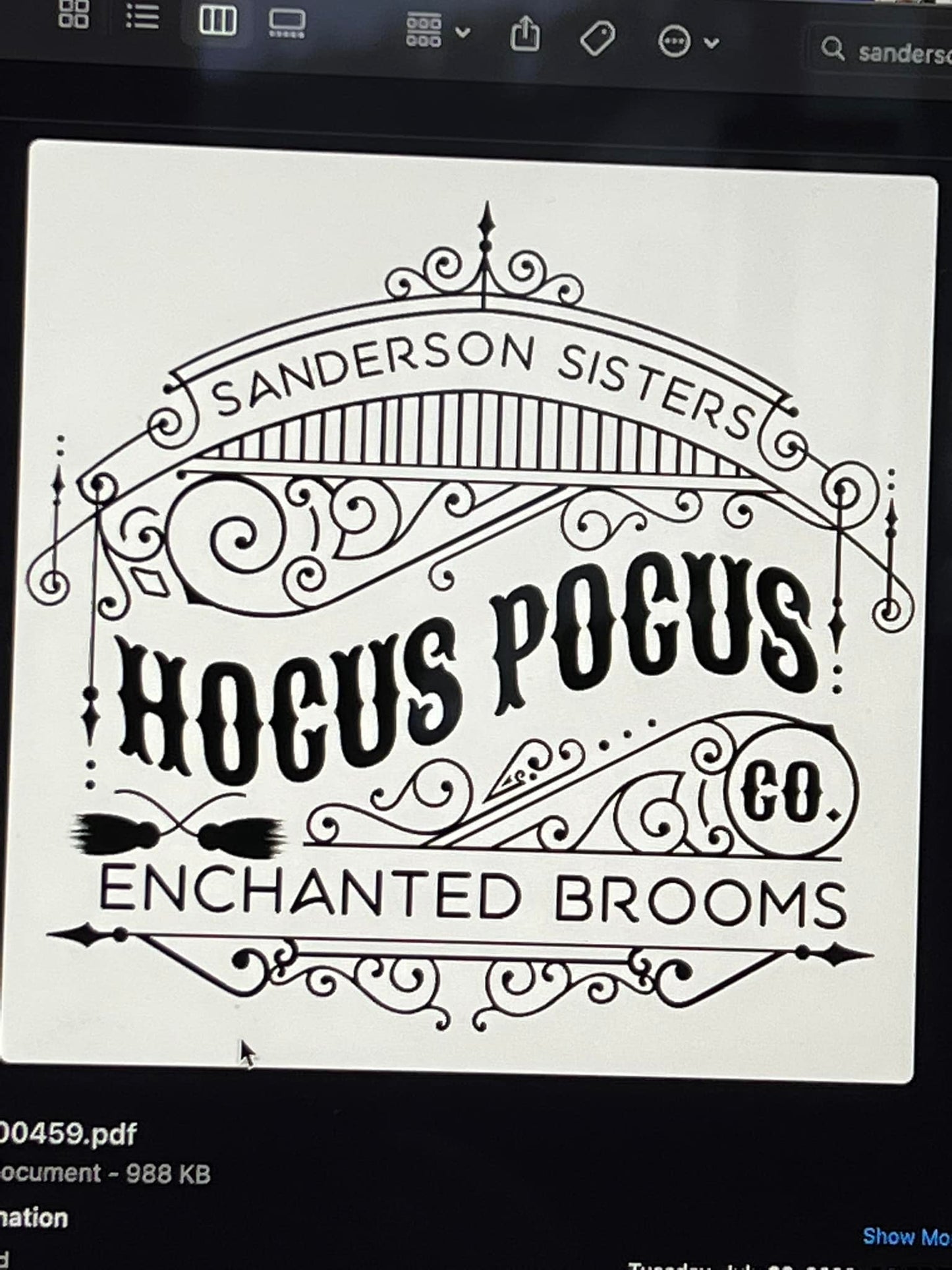 hocus pocus Sanderson sweater