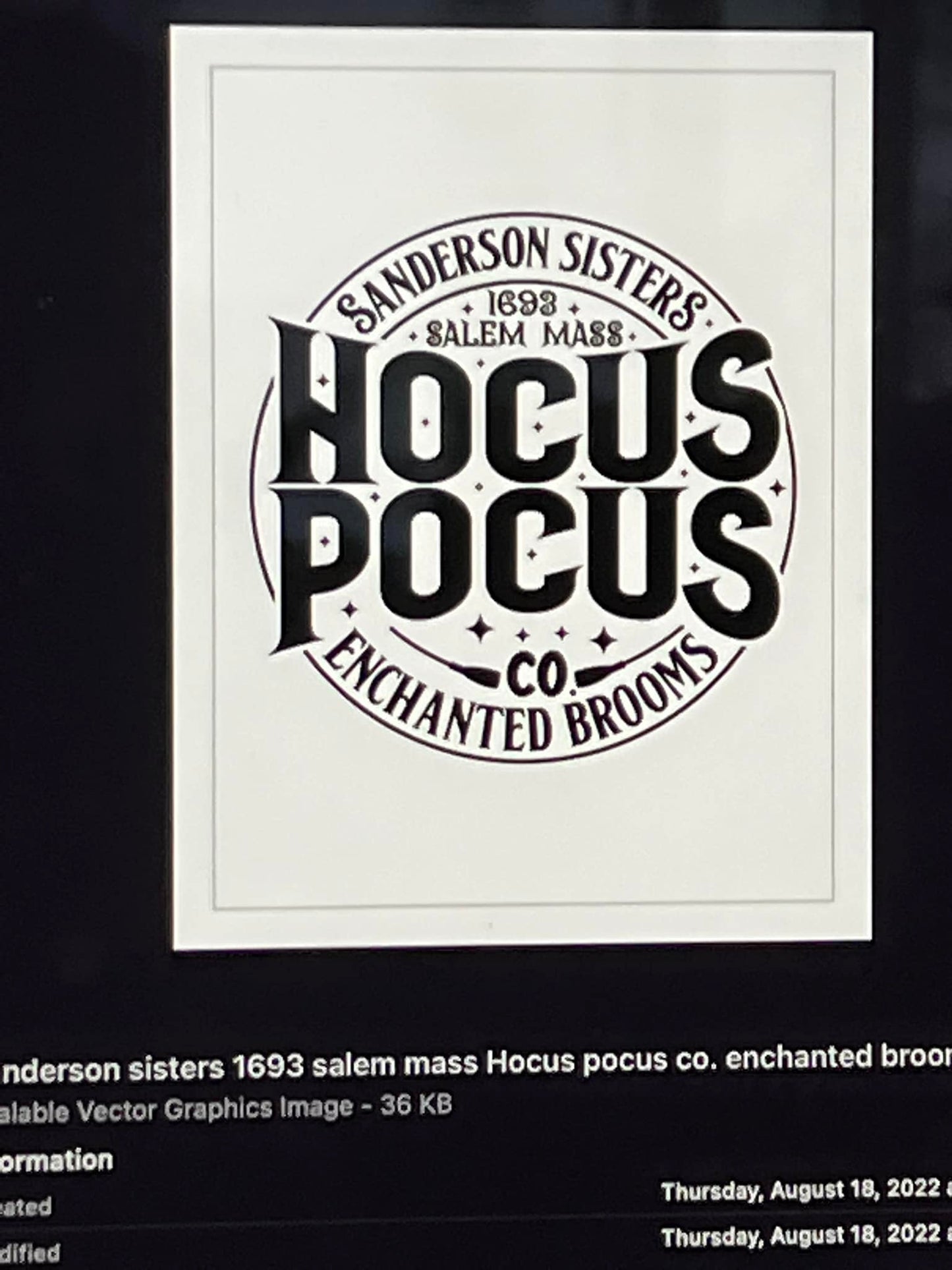 hocus pocus Sanderson sweater