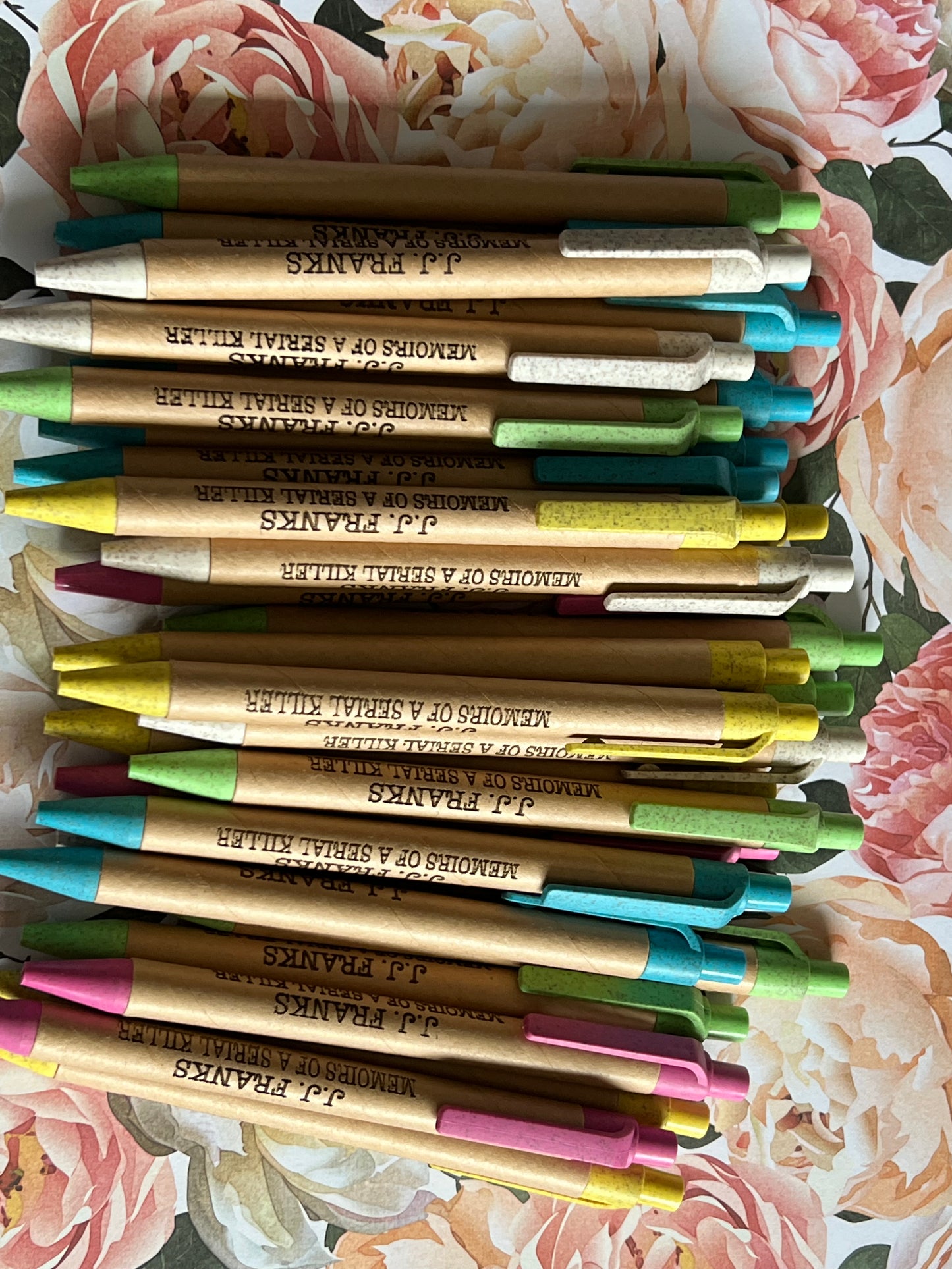 recycled pens engraved