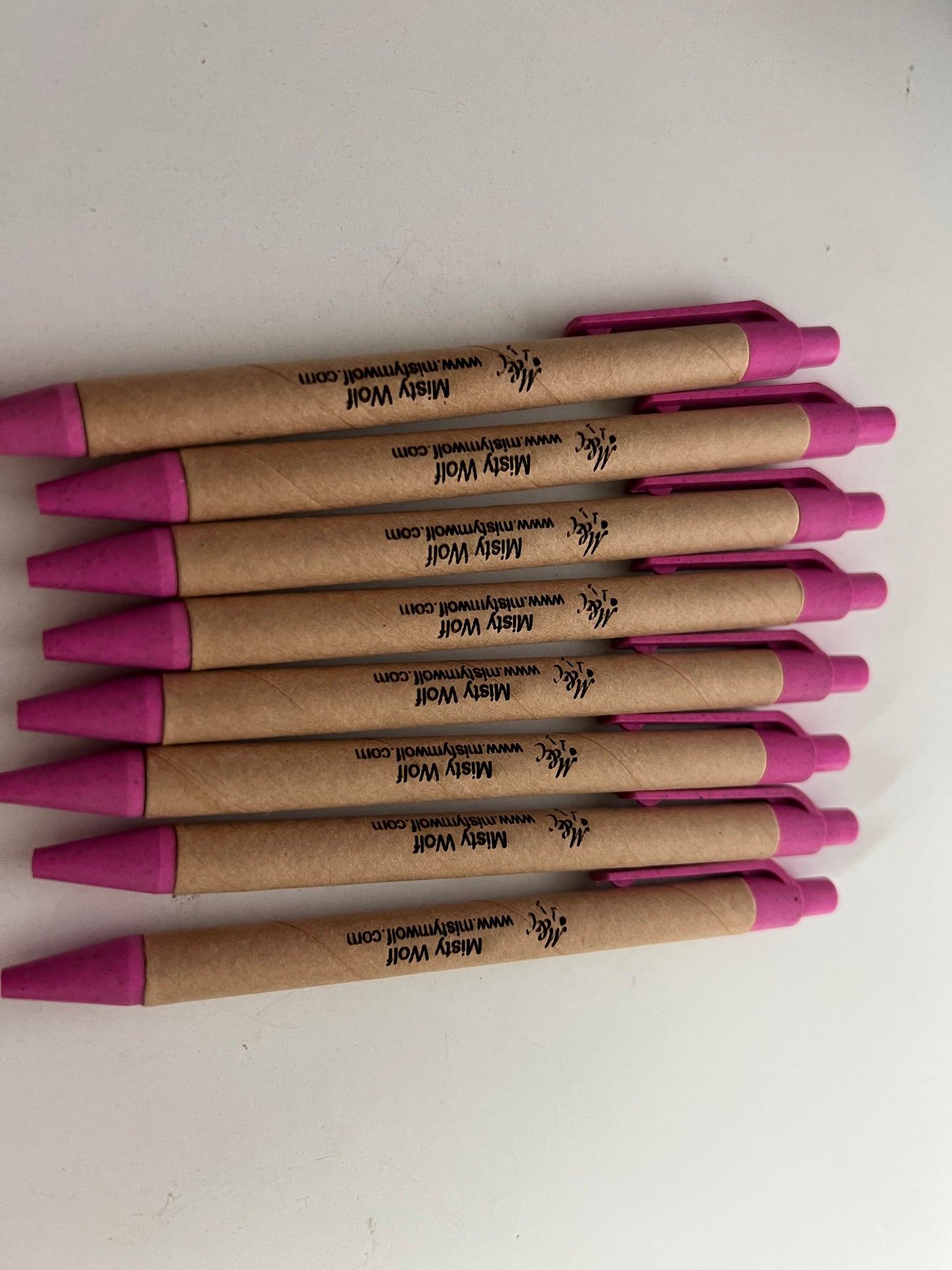 recycled pens engraved