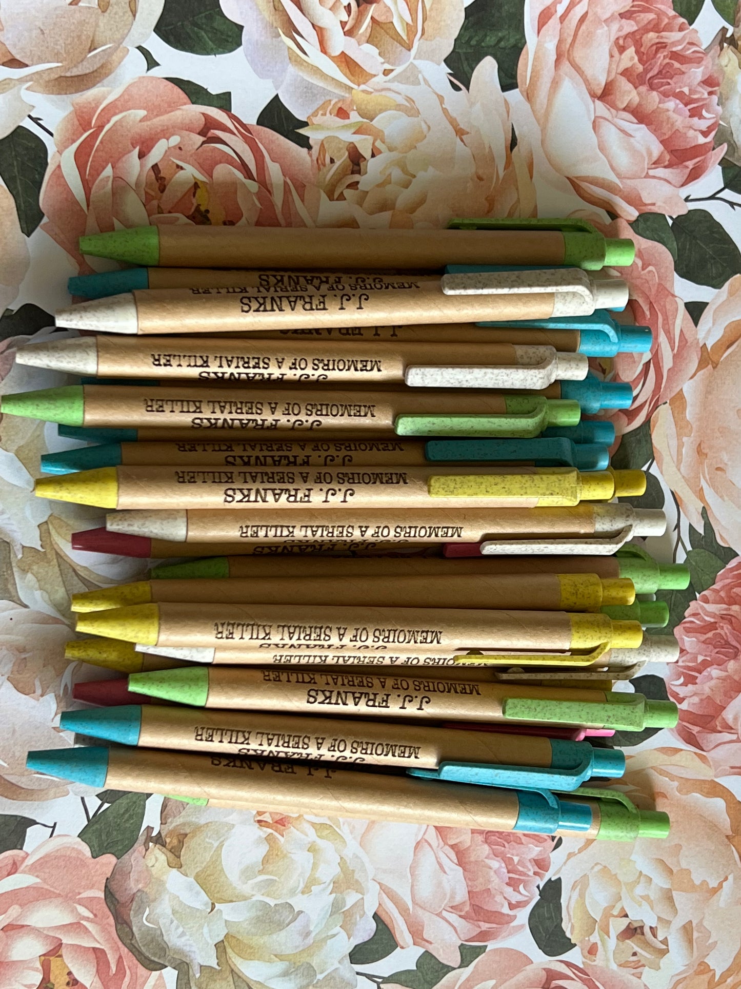 recycled pens engraved