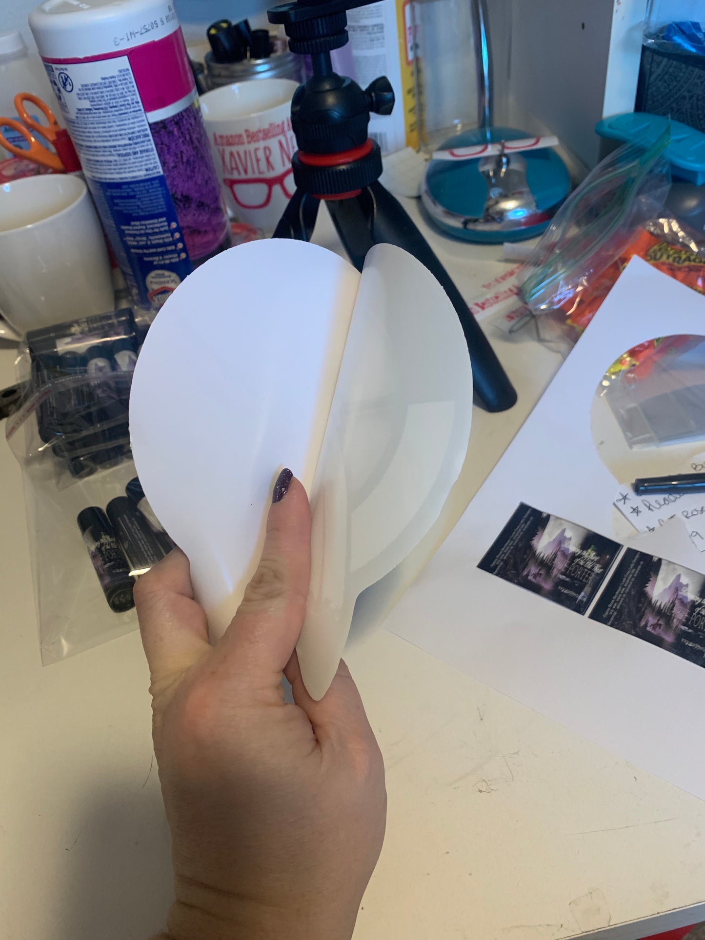 Custom cut vinyl stickers