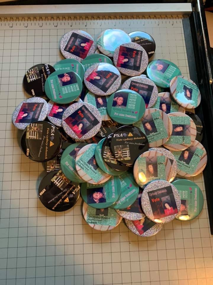 buttons 2 1/4 customizable buttons