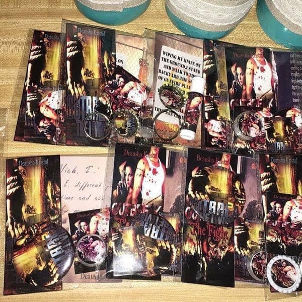 Individual swag packs for Authors