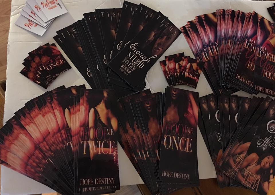 custom bookmarks 100 count
