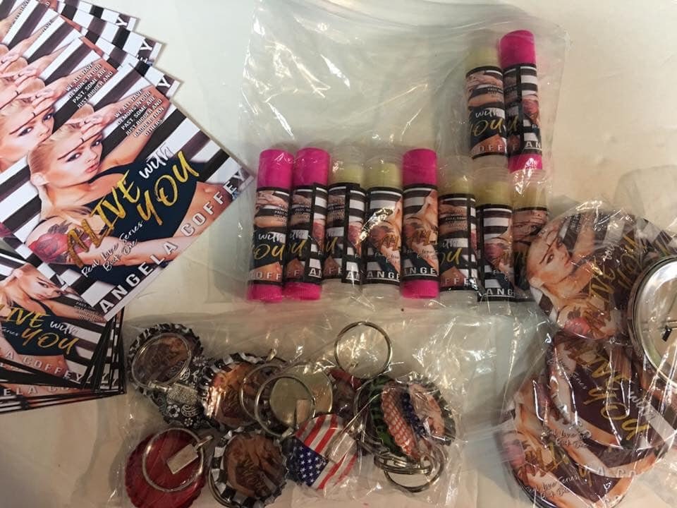 Bottle cap keychains
