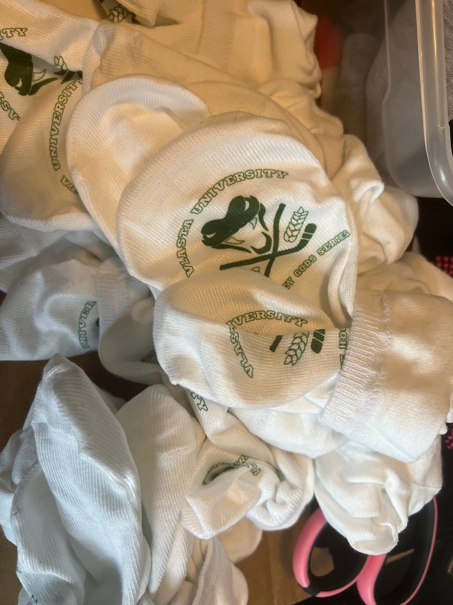 Custom socks with your image on them or logo.