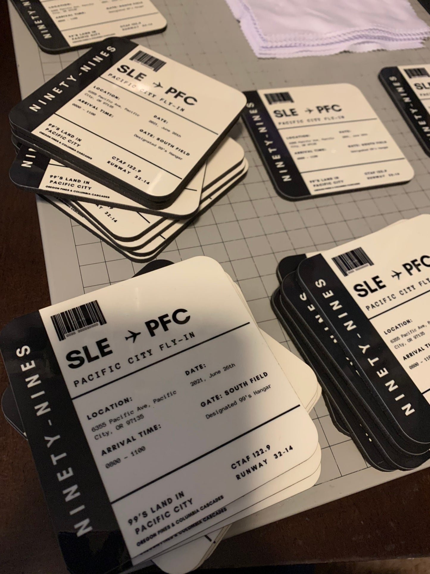 Custom coasters