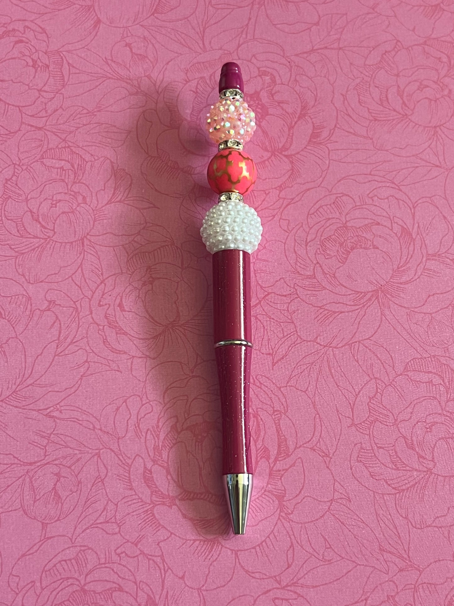 Beaded pens
