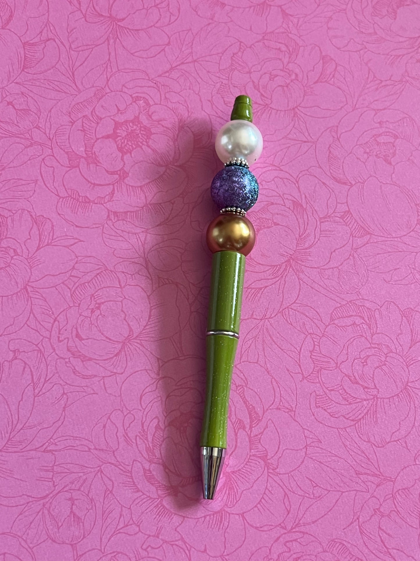 Beaded pens