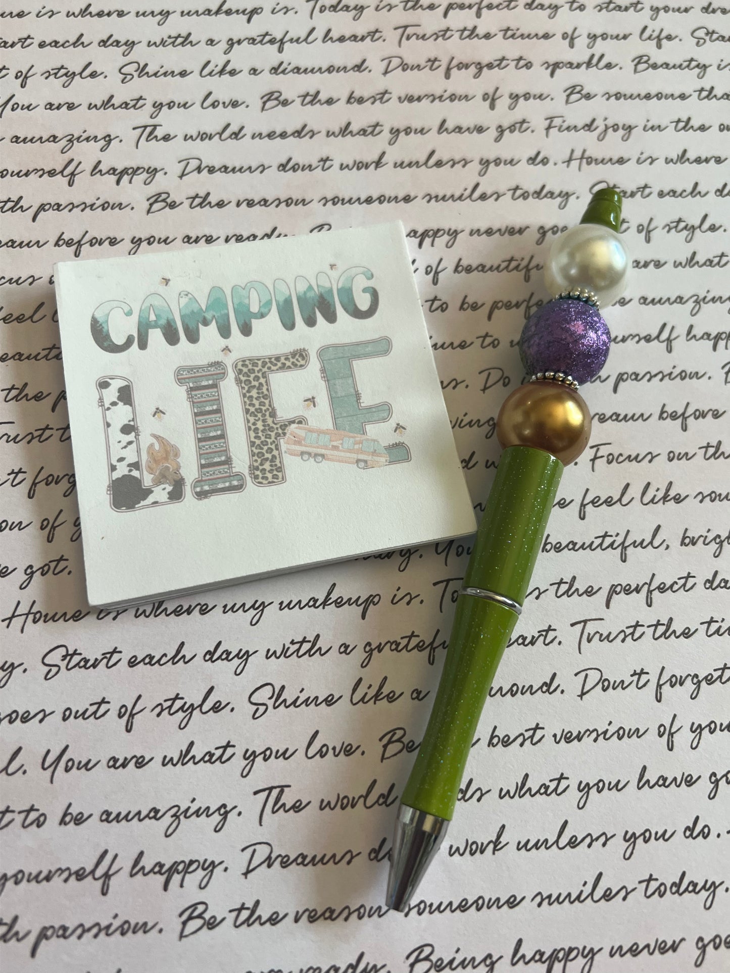 Notepads customizable