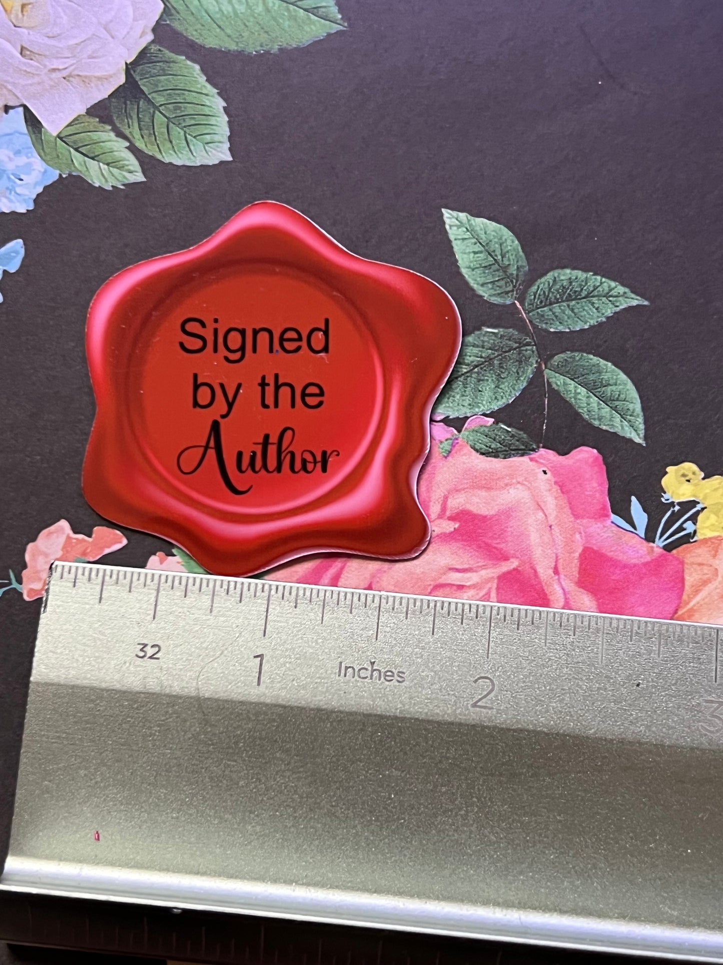 Signed by author stickers