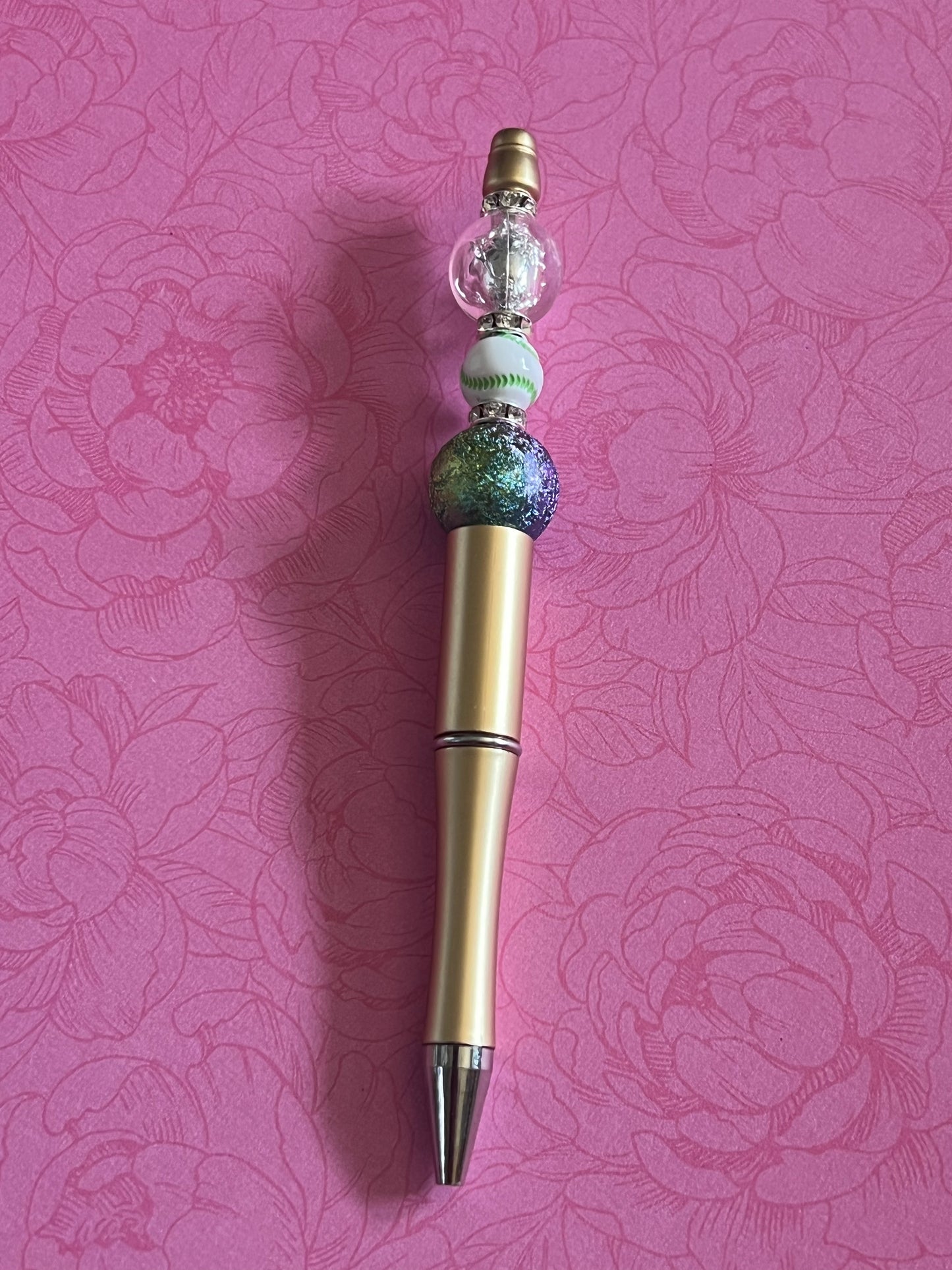 Beaded pens