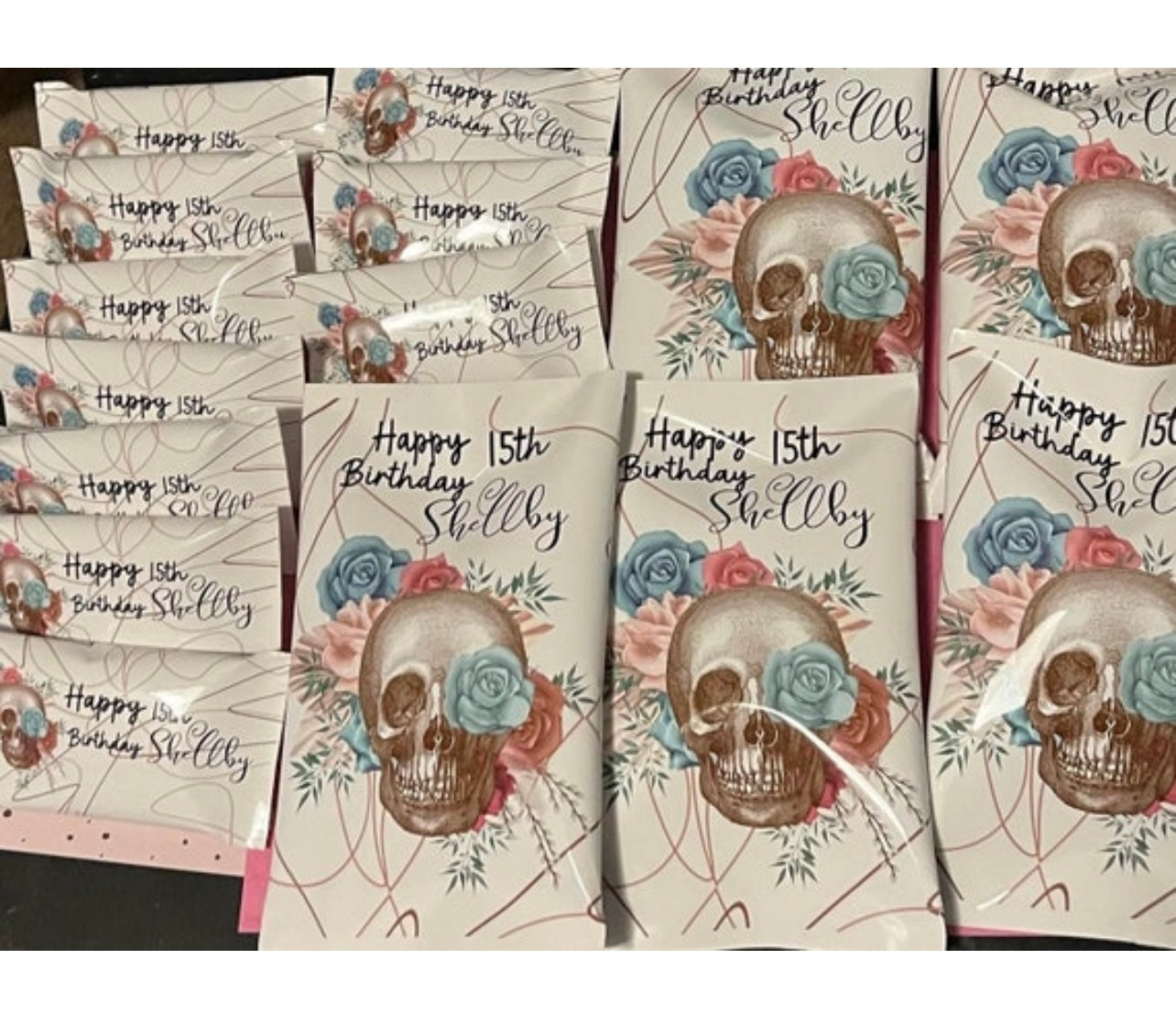 Custom Rice crispy treats party 10