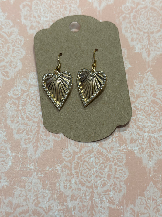 Heart earrings
