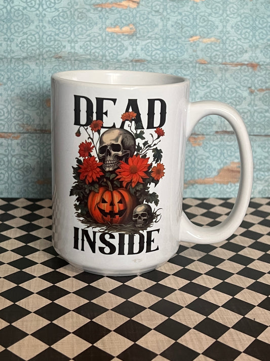Dead inside mug