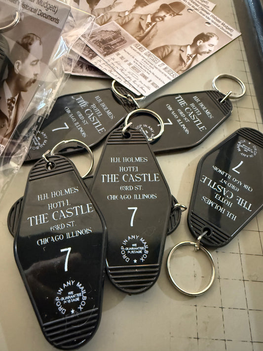Hotel keychain customizable