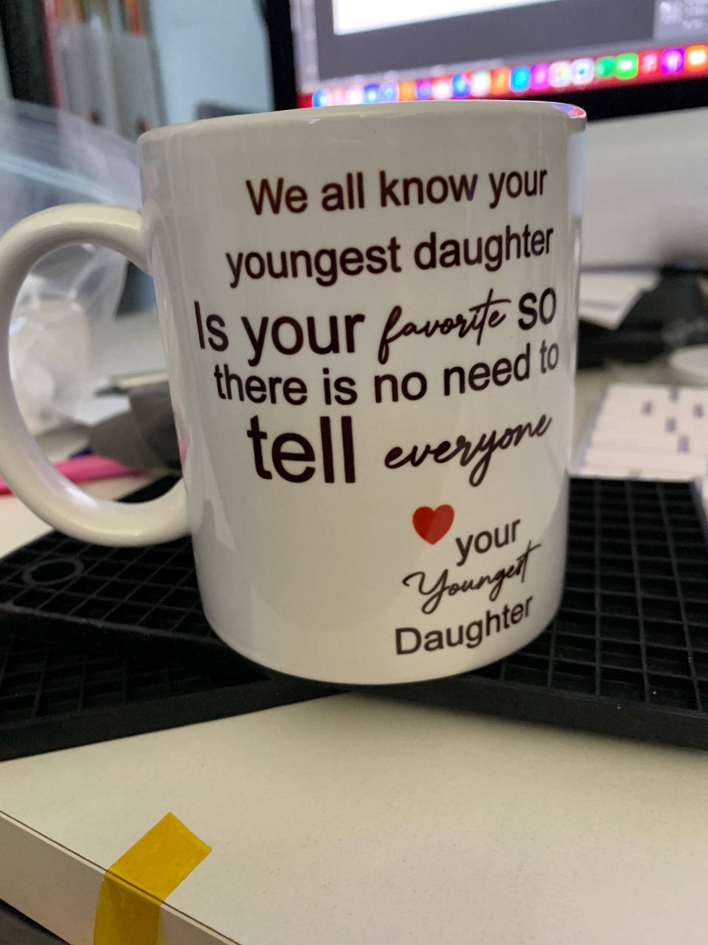 Custom coffee mug