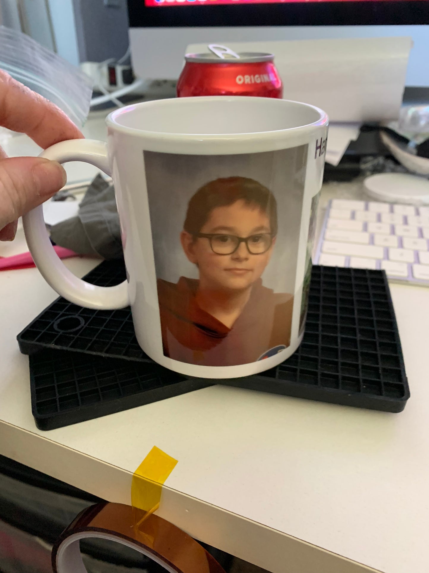 Custom coffee mug