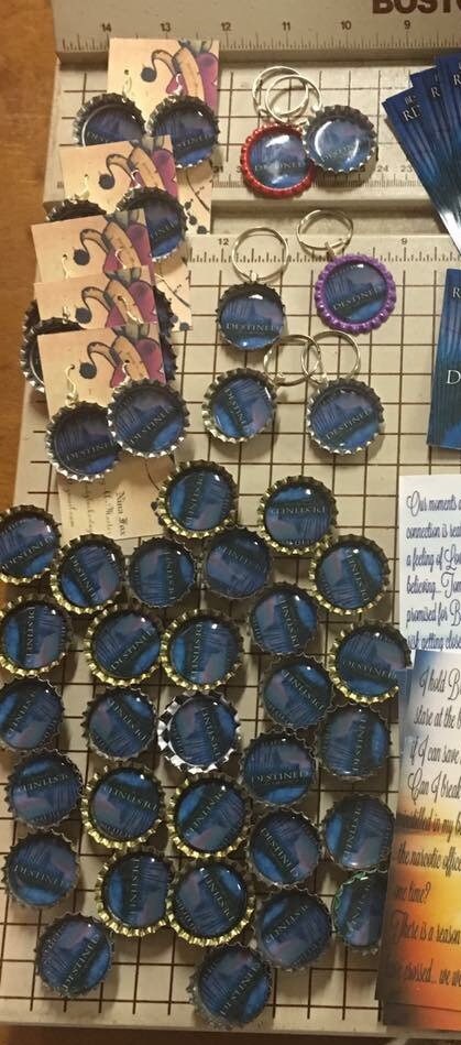 Bottle cap magnets