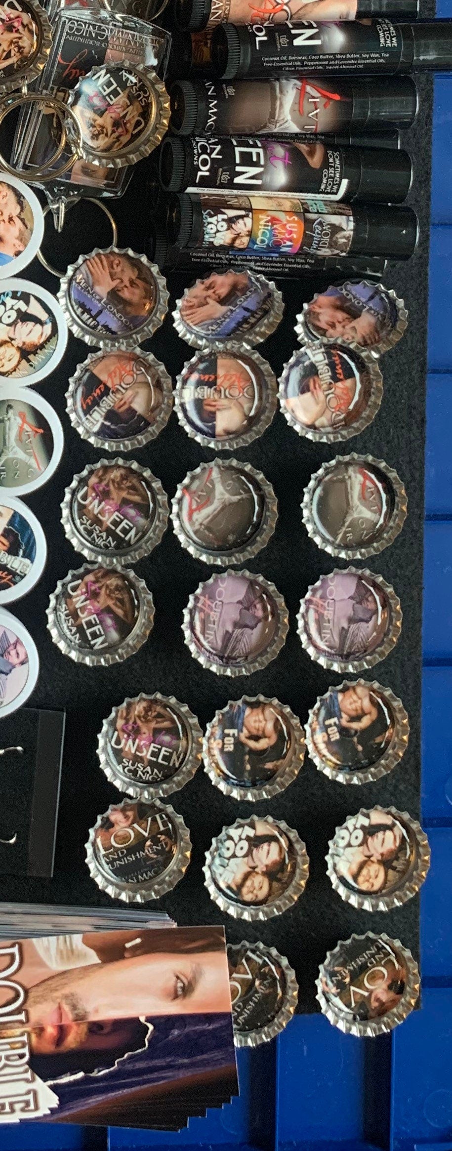 Bottle cap magnets
