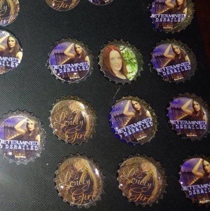 Bottle cap magnets