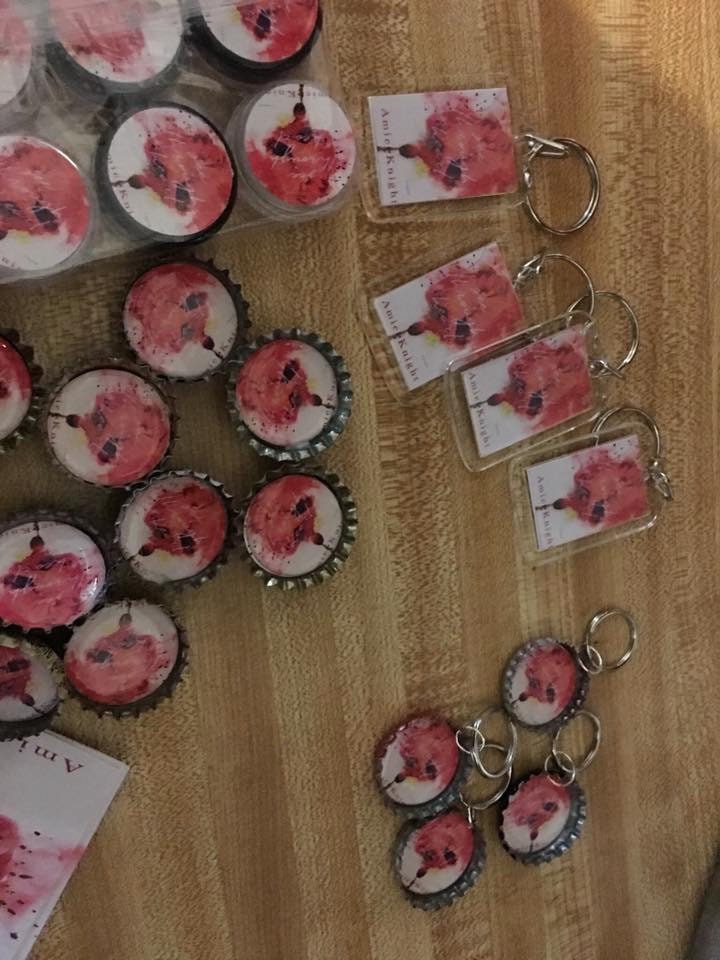 Bottle cap magnets