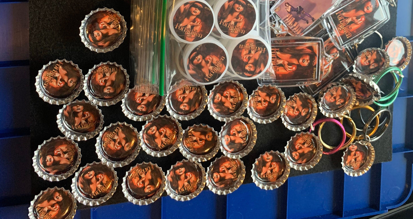 Bottle cap magnets