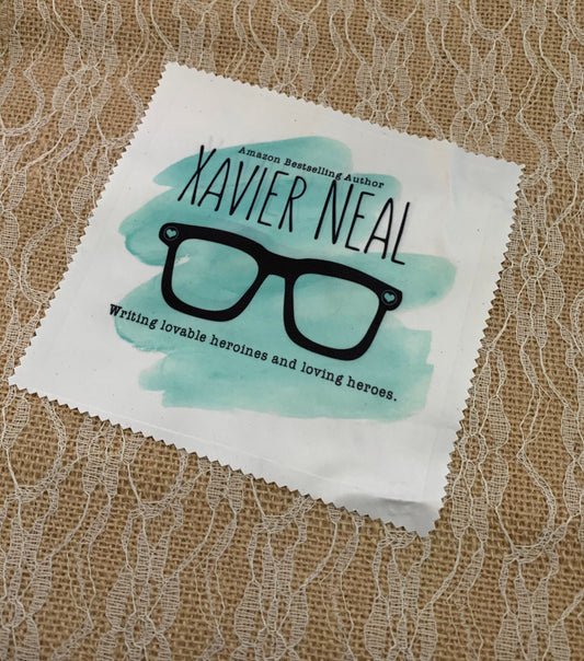 Custom lens cleaning cloth