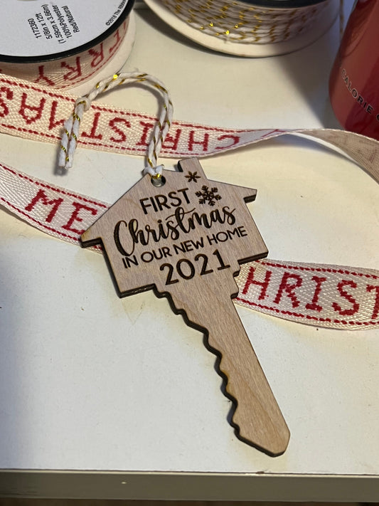 Our first home ornament