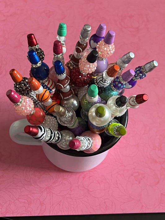 Beaded pens